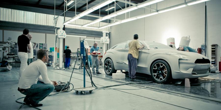 Детали создания Citroen Hypnos Hybrid Crossover Concept 2008 года  (фото 42 из 104)